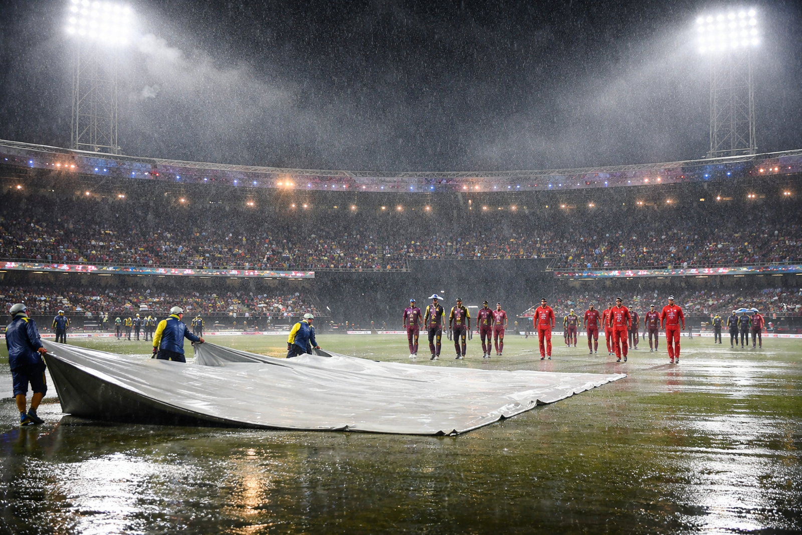 IPL 2026: Rain Plays Spoilsport as KKR vs PBKS Clash Ends in No Result at Eden Gardens